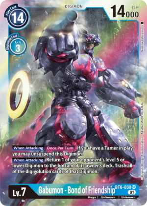 Digimon BT6-030 Gabumon - Bond of Friendship