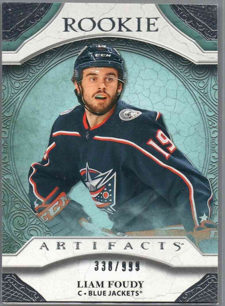 2020/21 Artifacts Rookie Liam Foudy #162 338/999