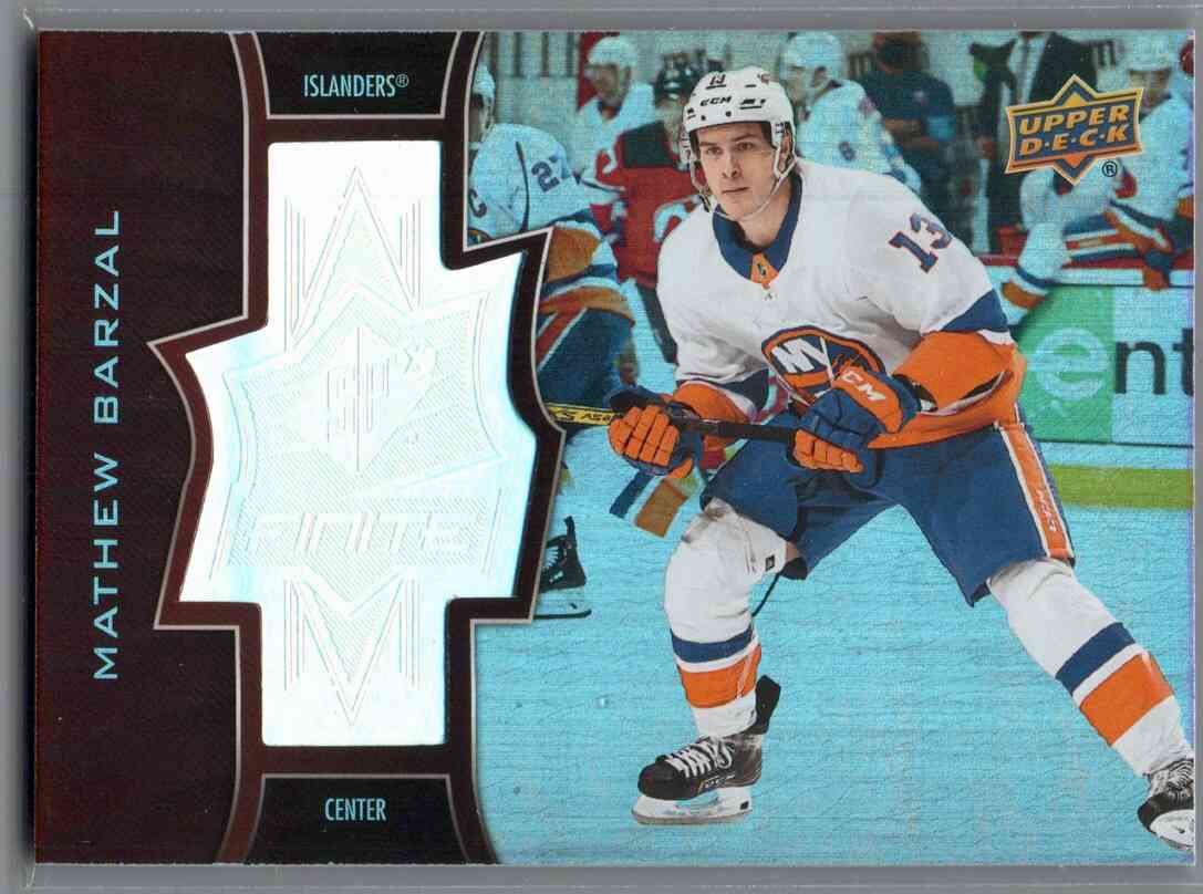 2020/21 SPx Finite Spectrum Matthew Barzal #SF-19 75/99