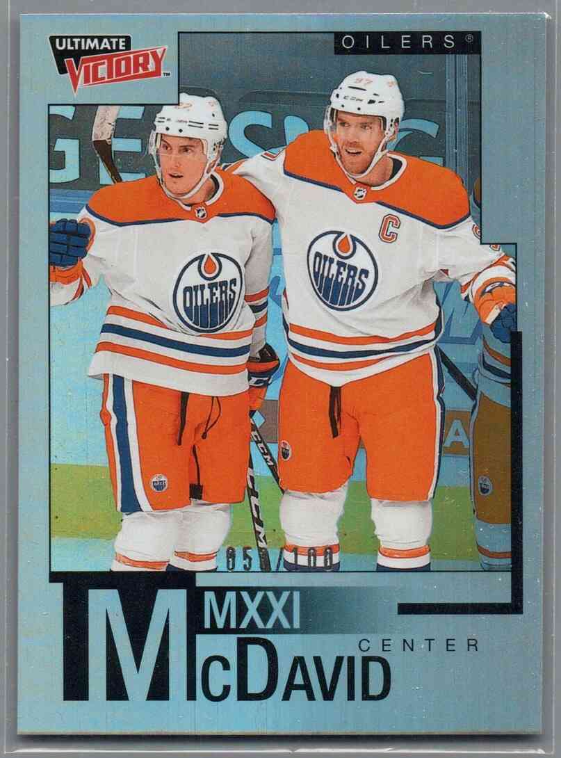 2020/21 McDavid MMXXI Silver Connor McDavid #CM-5 053/100