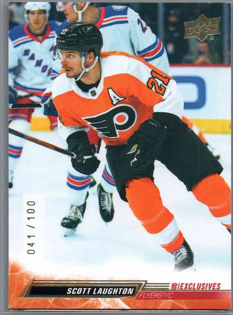2022/23 Hockey Series UD Exclusives Scott Laughton #384 041/100