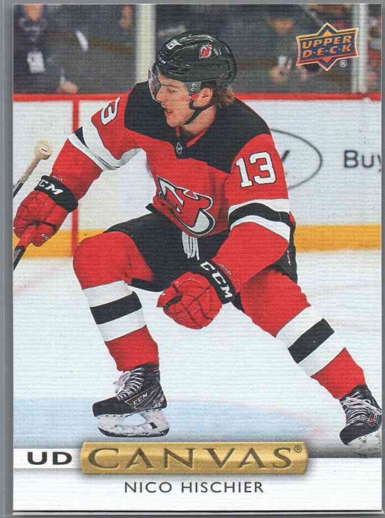 2019/20 UD Canvas Nico Hischier #C36