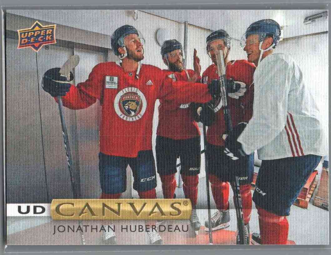2019/20 UD Canvas Jonathan Huberdeau #C18