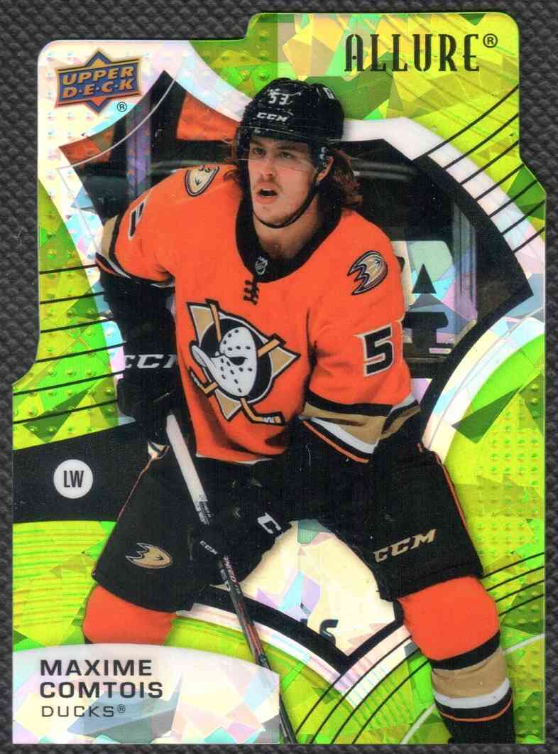 2021/22 Allure Hockey Green Rainbow Maxime Comtois #25 15/99