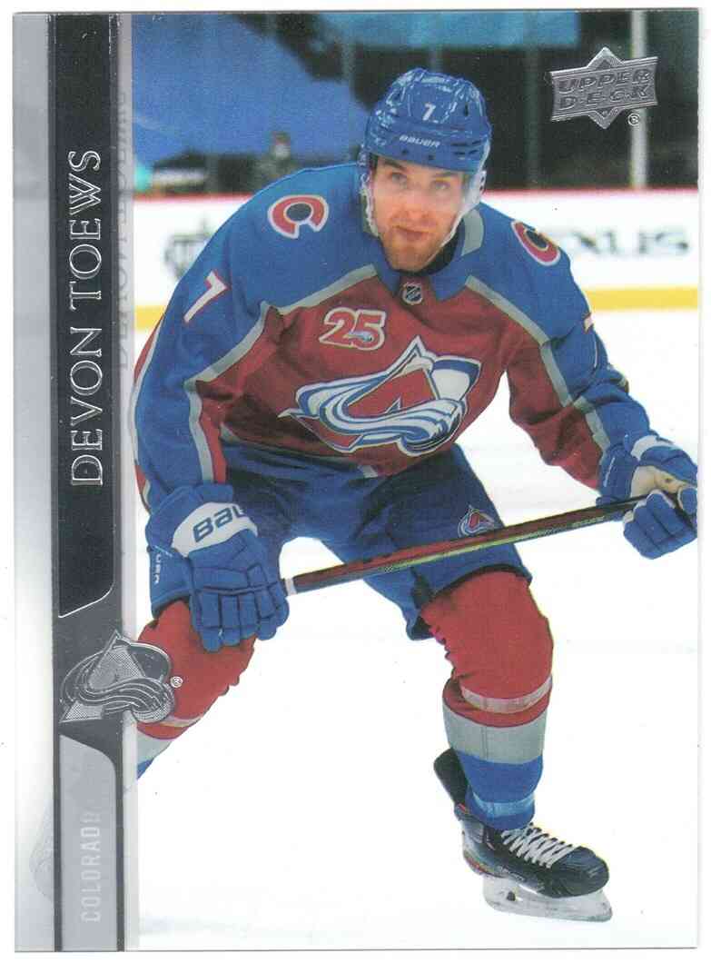 2020/21 Hockey Series Clear Cut Devon Toews #534
