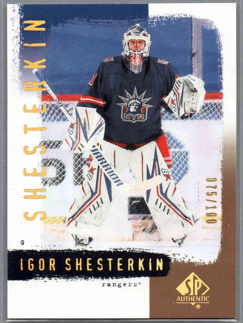 2020/21 SP Authentic Retro Spectrum Igor Shesterkin #R9 075/100