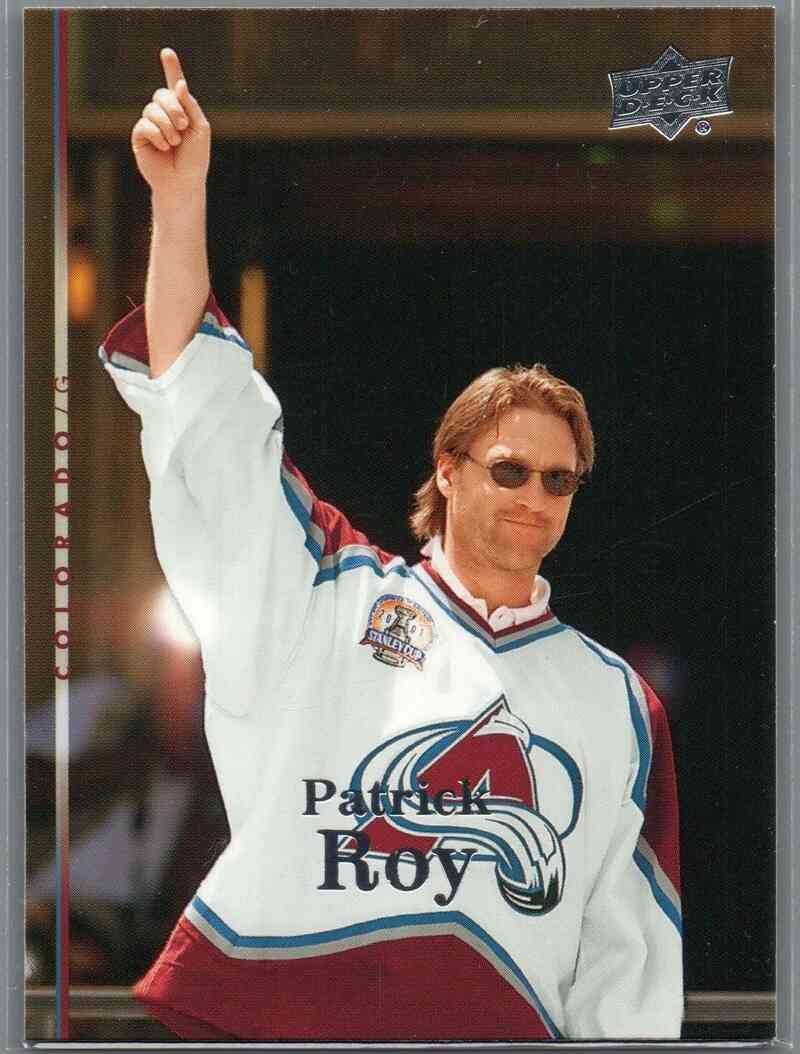 2019/20 30 Years of UD Patrick Roy #UD30-18