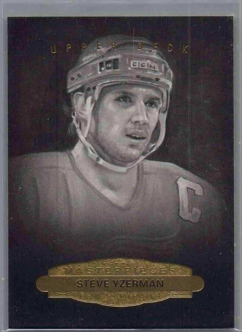2014/15 B&W Portraits Steve Yzerman #158