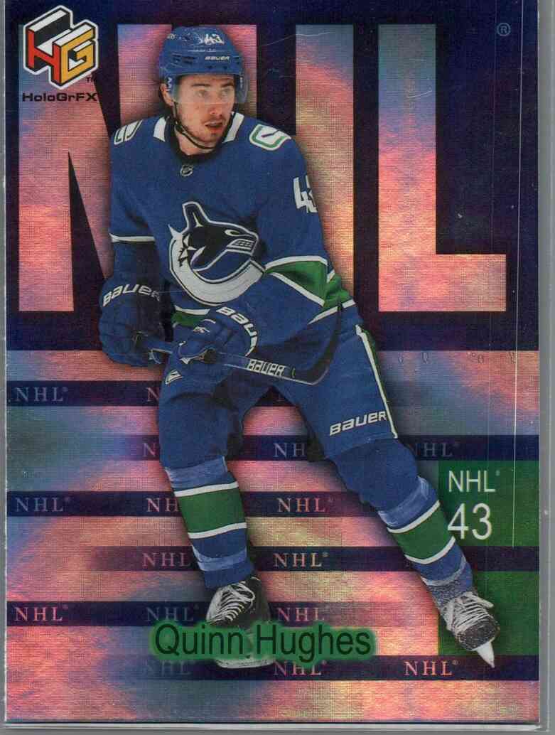 2020/21 HoloGrFX Quinn Hughes #HG-10