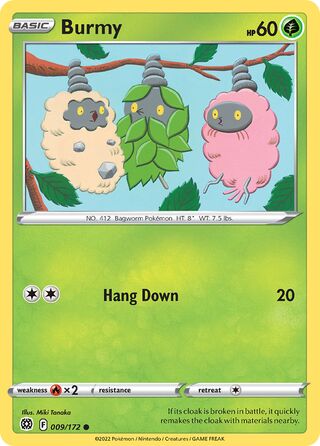 Pokémon Brilliant Stars 009/172 Burmy