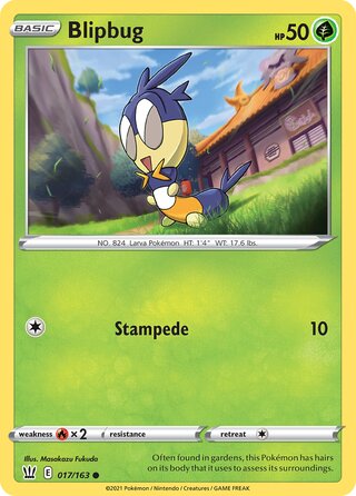 Pokémon Battle Styles 017/163 Blipbug