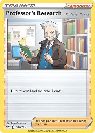 Pokémon Brilliant Stars 147/172 Professor's Research