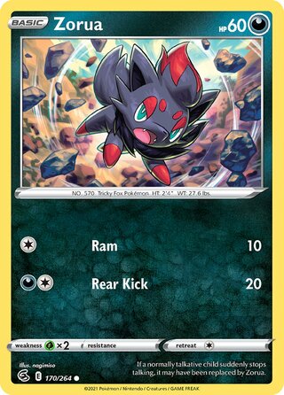 Pokémon Fusion Strike 170/264 Zorua
