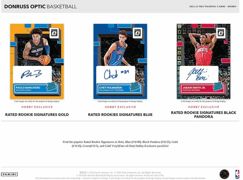 2022/23 Panini Donruss Optic Basketball Hobby