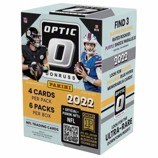 2022 Panini Donruss Optic Football Blaster box