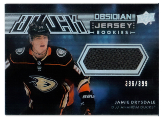 2021/22 Black Obsidian Rookie Jersey Jamie Drysdale #ORJ-JD /399
