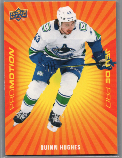 2021/22 Tim Horton's Promotion Quinn Hughes #PP-2