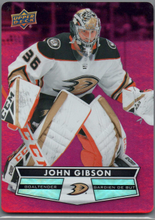 2021/22 Tim Horton's Red Die-Cut John Gibson #DC-10