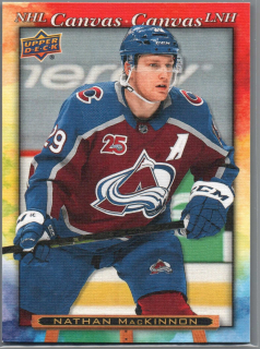 2021/22 Tim Horton's NHL Canvas Nathan MacKinnon #C-13