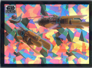 2022 Star Wars Galaxy Atomic Refractor #69 The Boonta Eve Classic 056/150