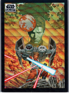2022 Star Wars Galaxy Wave Refractor #51 The Skywalker Legacy 43/99