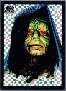 2022 Star Wars Galaxy X-Fractor Refractor #11 Emperor Palpatine 05/10