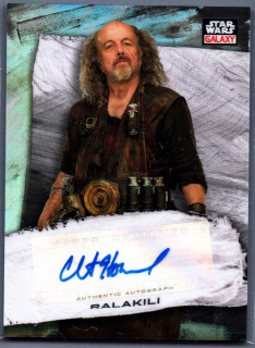 2022 Star Wars Galaxy Autograph #GA-CH Clint Howard as Ralakili