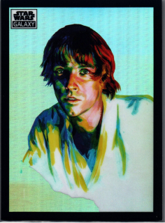 2022 Star Wars Galaxy Refractor #1 Luke Skywalker