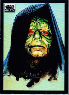 2022 Star Wars Galaxy Refractor #11 Emperor Palpatine