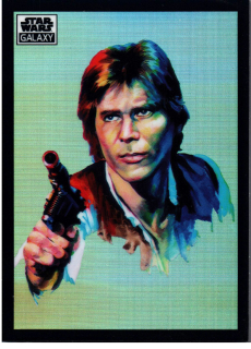 2022 Star Wars Galaxy Refractor #4 Han Solo