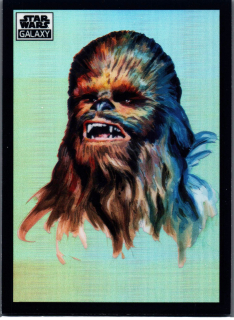 2022 Star Wars Galaxy Refractor #5 Chewbacca