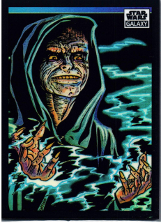 2022 Star Wars Galaxy Refractor #37 The Emperor's Power