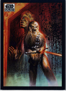 2022 Star Wars Galaxy Refractor #47 Chewbacca's Anguish