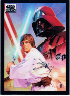2022 Star Wars Galaxy Refractor #46 The Dark Lord and a New Hope