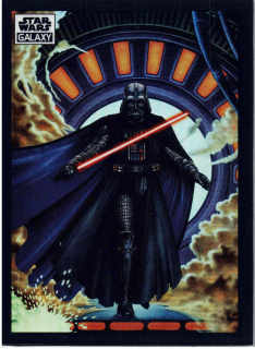 2022 Star Wars Galaxy Refractor #50 Enter: Darth Vader