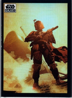 2022 Star Wars Galaxy Refractor #53 The Infamous Boba Fett
