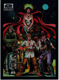 2022 Star Wars Galaxy Refractor #57 Star Wars