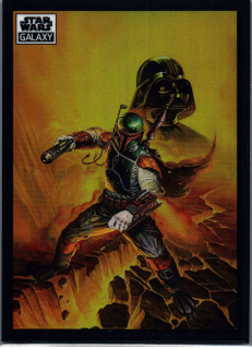 2022 Star Wars Galaxy Refractor #62 An Enemy of the Empire
