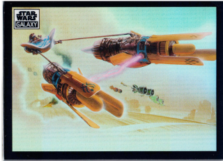 2022 Star Wars Galaxy Refractor #69 The Boonta Eve Classic
