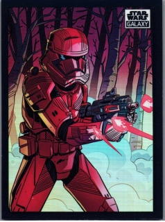 2022 Star Wars Galaxy Refractor #84 Sith Trooper