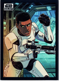 2022 Star Wars Galaxy Refractor #87 Finn