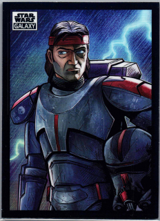 2022 Star Wars Galaxy Refractor #88 Hunter