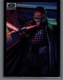 2022 Star Wars Galaxy Refractor #83 Kylo Ren