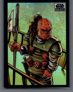 2022 Star Wars Galaxy Refractor #94 Weequay