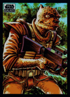 2022 Star Wars Galaxy Refractor #96 Bossk