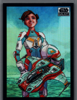 2022 Star Wars Galaxy Refractor #97 Torra Doza