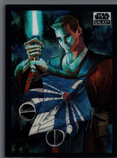 2022 Star Wars Galaxy Refractor #100 Anakin Skywalker