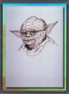 2022 Star Wars Galaxy Original Trilogy Concept Art #OT-9 Yoda