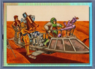 2022 Star Wars Galaxy Retro Rewind #V-3 On a Sand Skiff