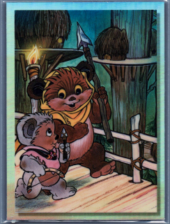 2022 Star Wars Galaxy Retro Rewind #V-15 Wicket in Bright Tree Village